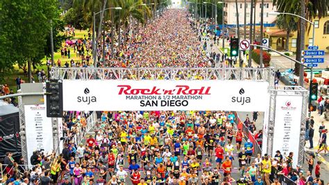 Rock and roll san diego - by Editor March 28, 2021. Starting line for the 2019 San Diego Rock n’ Roll Marathon. Photo credit: @RunRocknRoll, via Twitter. The next edition of the Rock ‘n’ Roll marathon is set for Oct ...